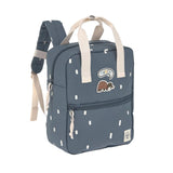 Mini Square rugzak Happy Prints - Midnight Blue
