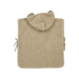 Badponcho badstof - Sand - Meyco
