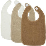 3-Pack Slab klittenband - Offwhite/Sand/Toffee - Meyco