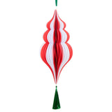 Papieren hangdecoratie - feestelijk gestreept - Meri Meri