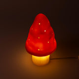 Nachtlampje Paddenstoel Small - Rood