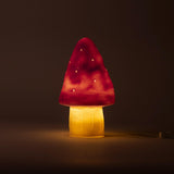 Nachtlampje Paddenstoel Small - Vintage Roze
