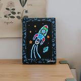 Kidyneon – Leuchtendes Kunstwerk-Set – Komplettset – Kidywolf