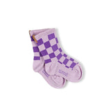 Sokken - Checkered Purple