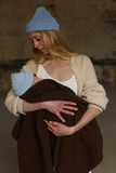 Beanie Fonzie Newborn - Sky