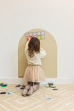Magnetische muursticker - Beige