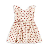 Cianna bow jurk - Amour rouge