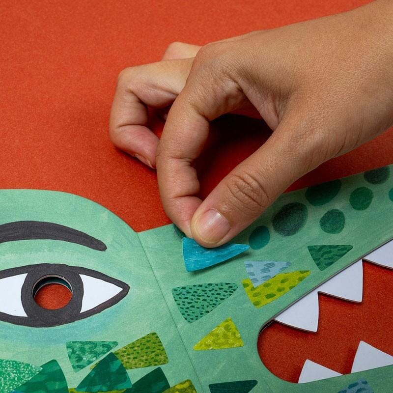 Masker met stickers Be Wild! Krokodil - Londji