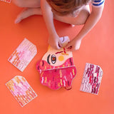 Masker met stickers Be Wild! Leeuw - Londji