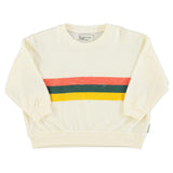 Sweater - ecru met multicolorprint