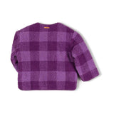 Check Jacket - Purple