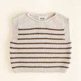 Vest Harvey - Cream / Mocha