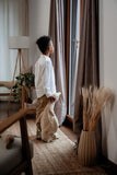 Cuddly goose with cherry stone heating pad - Large - White - Senger Naturwelt