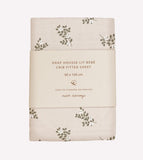 Hoeslaken 60x120 - Holly flowers