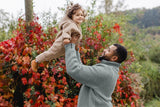 Wool onesie - Sand Mélange - Engel Natur