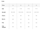 Size Chart - Play Up