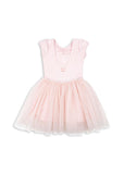 Prinsessenkostuum met kroon - Cloud pink