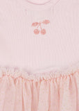 Prinsessenkostuum met kroon - Cloud pink
