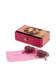 Zonnebril Baby Heart - Cherry glitter