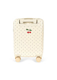 Travel suitcase - reiskoffer Navy dots