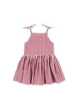 Isotta jurk - Raspberry check