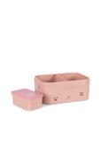 Cherry pink lunch box