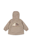 Rainy palme dog regenjas - Stripe la mer
