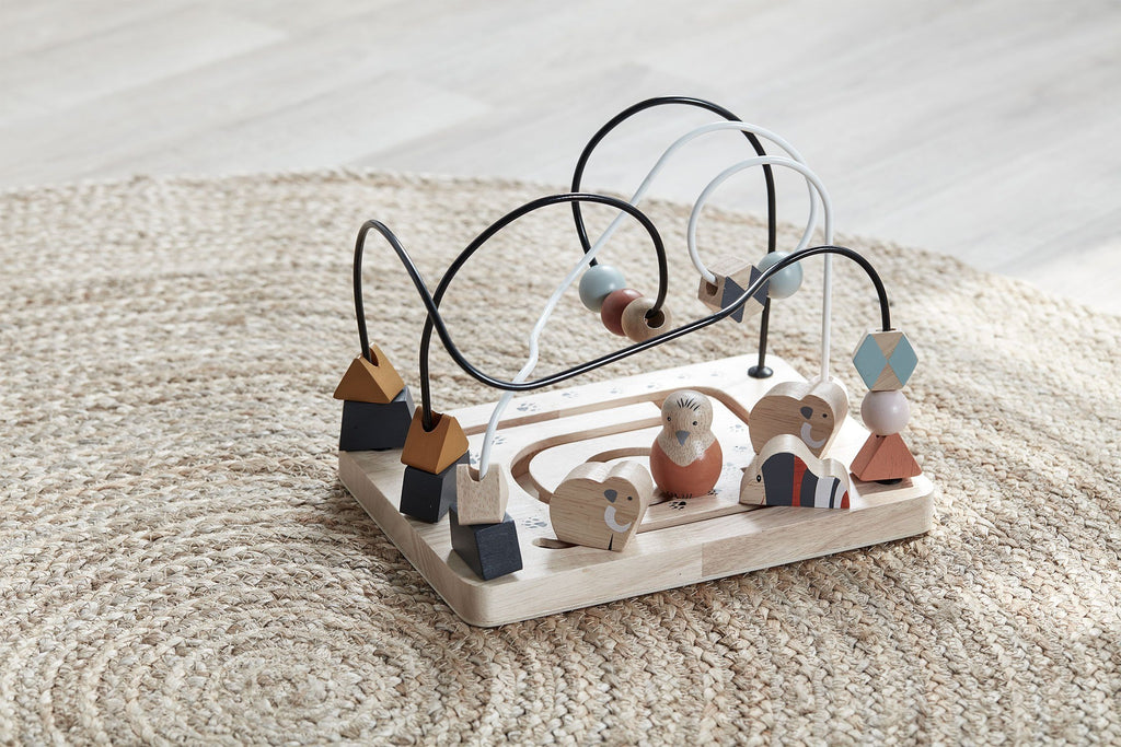 Kid's Concept - Houten spelbaan met kralen - NEO
