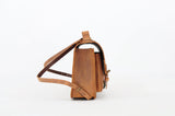 Leather toddler bag - Ranger brown satchel - Rider bags