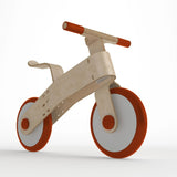 Wooden balance bike - Brown - Choppy