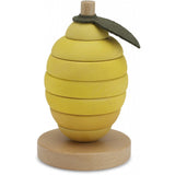 Wooden stacking tower - Lemon - Konges Slojd