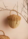 Rattan acorn bag - Olli Ella