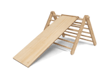 Wooden pikler 2 elements - triangle climbing frame with ramp - Sipitri - Ette Tete